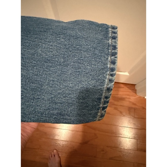 Levis 550 Relaxed Fit Tapered Leg Blue Denim Jeans Mens 36x34 Medium Wash - Picture 4 of 7